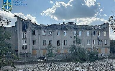 Video of Russian Federation airstrike on Beryslav hospital published