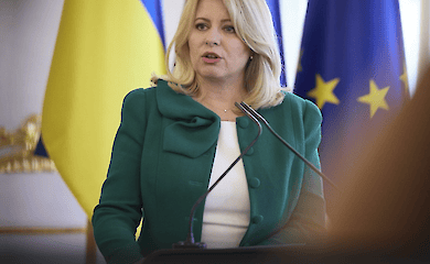 President of Slovakia Zuzana Čaputova
