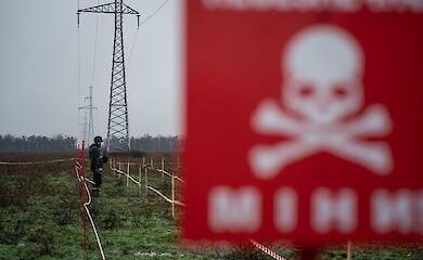 In der Region Mykolaiv wurden zwei Kinder auf einer Mine in die Luft gesprengt