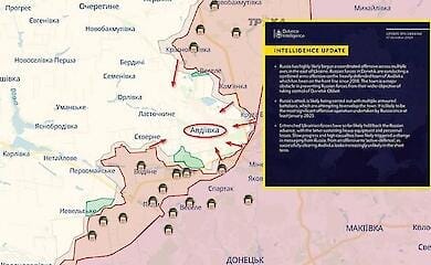 British intelligence: Russia has launched a coordinated offensive in several directions in eastern Ukraine