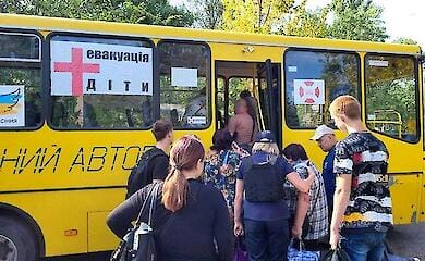More than 67 thousand people were evacuated from Kharkiv and Kherson regions this year