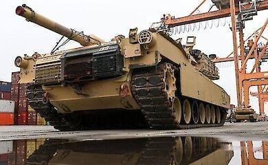 Von den USA versprochene Abrams-Panzer treffen in der Ukraine ein