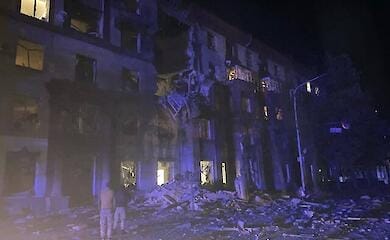 On the night of 18 October, Russia launched a missile strike on Zaporizhzhya, two people are known dead
