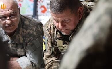 Der Oberbefehlshaber der AFU Valeriy Zaluzhny besuchte Avdiivka