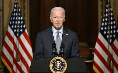 Biden nennt den Grund f&uuml;r den Angriff von Hamas-K&auml;mpfern auf Israel