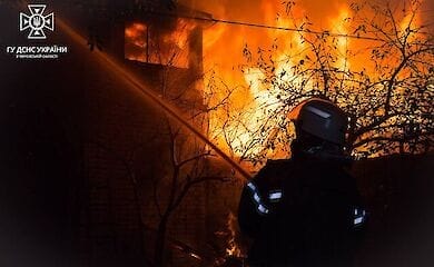 Occupiers massively attacked Ukraine with drones at night