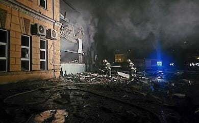 Published photos of the hit in Odessa: damaged museum and houses