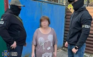 SBU detains Russian accomplice who 'leaked' AFU art positions near Bakhmut to the enemy