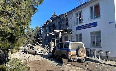 Die AFU hat ein Verwaltungsgeb&auml;ude im besetzten Teil der Region Kherson getroffen
