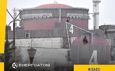 Blackout at Zaporizhzhya NPP, Energoatom says radiation safety threatened