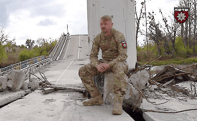 Soldiers of the Safari assault regiment spoke about the war