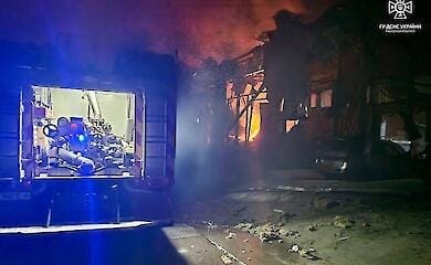 Kherson experienced one of the largest attacks in 24 hours