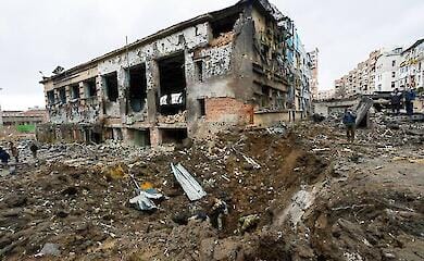 First minutes of Russian attack on Kharkiv caught on video