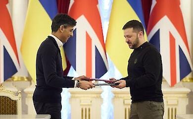 Sicherheitsabkommen zwischen der Ukraine und Gro&szlig;britannien unterzeichnet