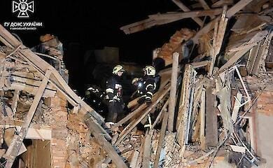 Russians hit Kharkiv with missiles