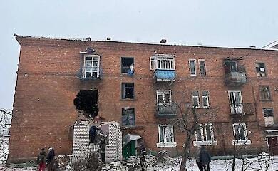 Shelling of Kupyansk: a residential house destroyed, a woman killed