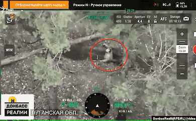 Luftaufkl&auml;rungsdrohne befreit einen ukrainischen K&auml;mpfer aus der Gefangenschaft