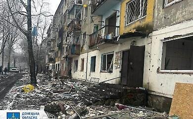 Russian aggressors launched a missile attack on the town of Mirnograd