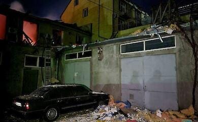 In Odessa fiel "Shahid" auf das Gebäude des Unternehmens, es gibt ein Opfer