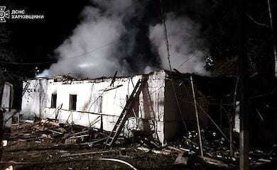 Russian troops shelled the training ground of the State Emergency Situations Service rescuers in Kharkiv Region