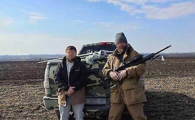 A sniper shot down a Russian ZALA drone