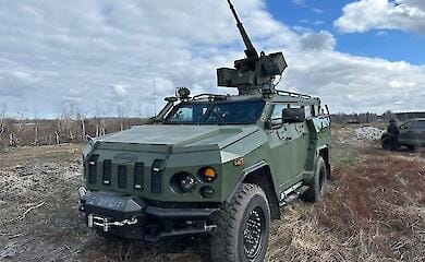 Ukraine testet gepanzertes Fahrzeug Novator 