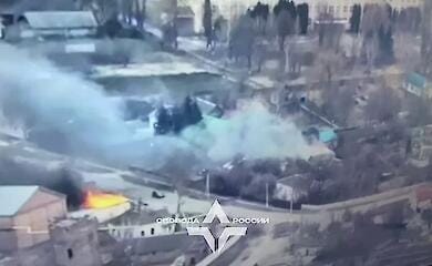 Russian volunteers reported the destruction of ammunition depots in Tetkino