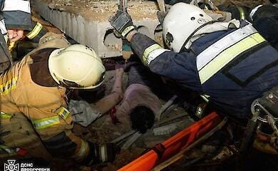 State Emergency Situations Service showed photos of the consequences of shelling in Vinnytsia region