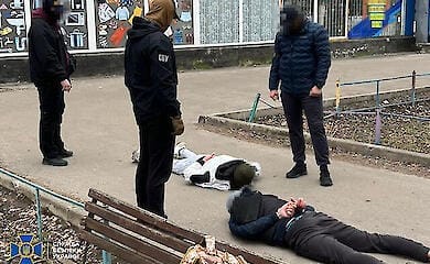 SBU detains saboteurs trying to blow up railway line in Poltava region