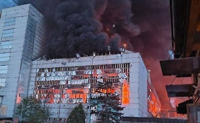 Russia used the latest Kh-69 missiles to strike Tripillya thermal power plant (photo)