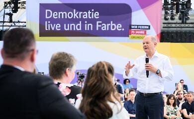 Putin &uuml;berzeugt Scholz, dass die Ukraine "ein Teil Russlands" ist