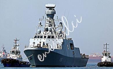 Die ukrainische Korvette "Hetman Ivan Mazepa" ging auf die erste Probefahrt