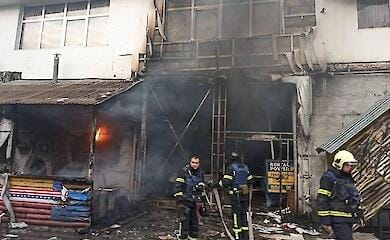 Kyiv attacked by missiles, photos of the consequences published