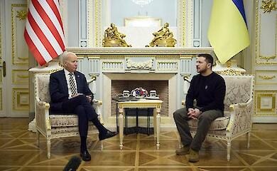 Biden wird sich zweimal mit Zelensky treffen
