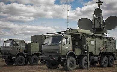 Rare "Svet-KU" REB system of the occupants destroyed