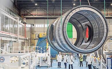 Future lunar space station habitation module sent for testing