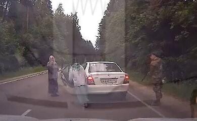 In Russian Federation, a deserter wounded a woman near a monastery