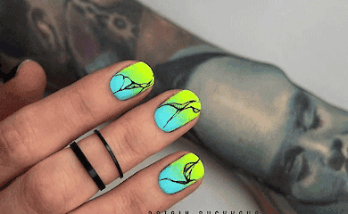 Summer manicure 2024 for short nails: how to use fashionable neon shades