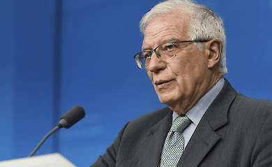 Borrell said he is a guarantee of peace for Europe 