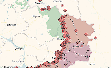 Russian troops advance near a number of settlements in Donbas