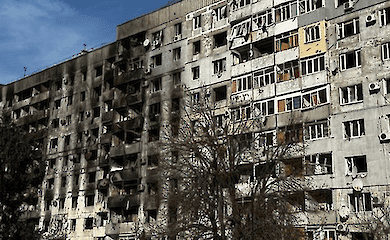 Menschen in Grenzst&auml;dten der Region Zaporizhzhya ohne Gas und Strom 