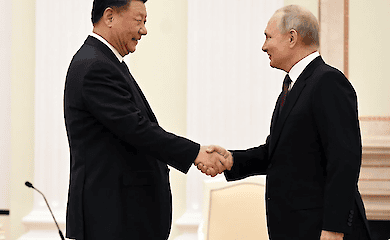 The US has accused China of crucially helping Russia in the war