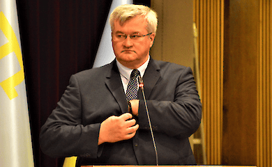 Der ukrainische Au&szlig;enminister Andriy Sibiga