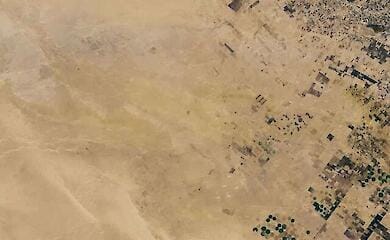 Wie &Auml;gypten die W&uuml;ste in eine gr&uuml;ne Oase verwandelt: NASA-Satelliten haben das ehrgeizige New Delta-Projekt eingefangen