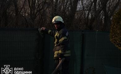 Large-scale fire in Odessa region: the wind caused the fire to spread to the national park