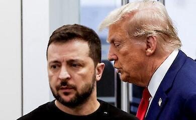 US-Pr&auml;sident sagt, er habe ein "gutes" Gespr&auml;ch mit Zelensky gef&uuml;hrt 