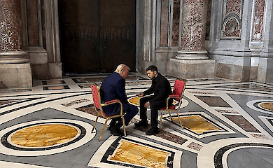 Donald Trump und Vladimir Zelensky