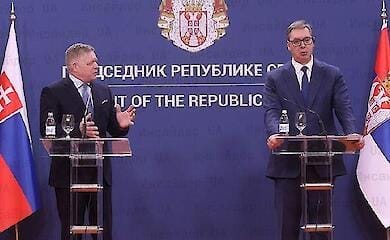 Vucic and Fitzo have fallen dramatically ill. Their trip to Moscow on 9 May is in doubt