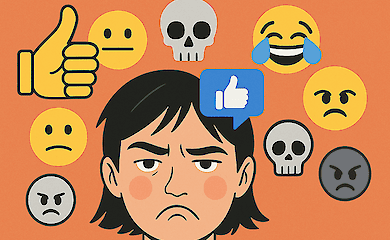 Ist das "Gef&auml;llt mir"-Emoji eine Bef&uuml;rwortung oder eine versteckte Aggression? Warum Emoji die verwirrendste Sprache im Internet geworden sind