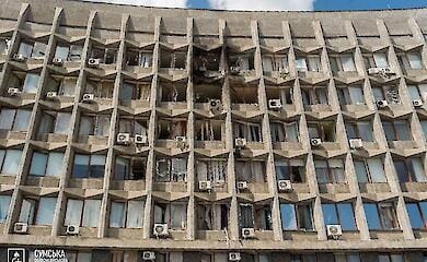 Russians hit the Sumy OVA building